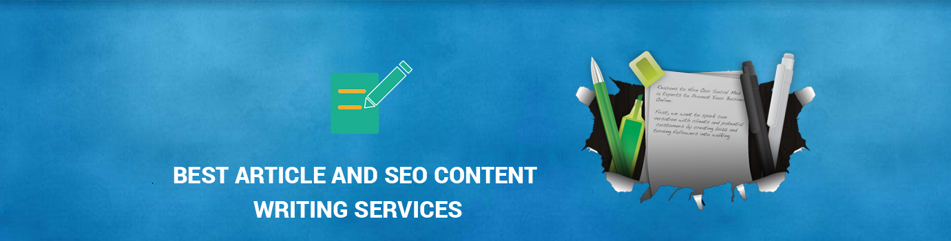 Best Article and SEO Content Writing Services
